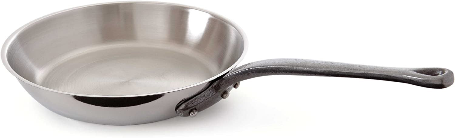 Mauviel M’Cook Ci Stainless Steel Frypan 11.7 Inch Online now