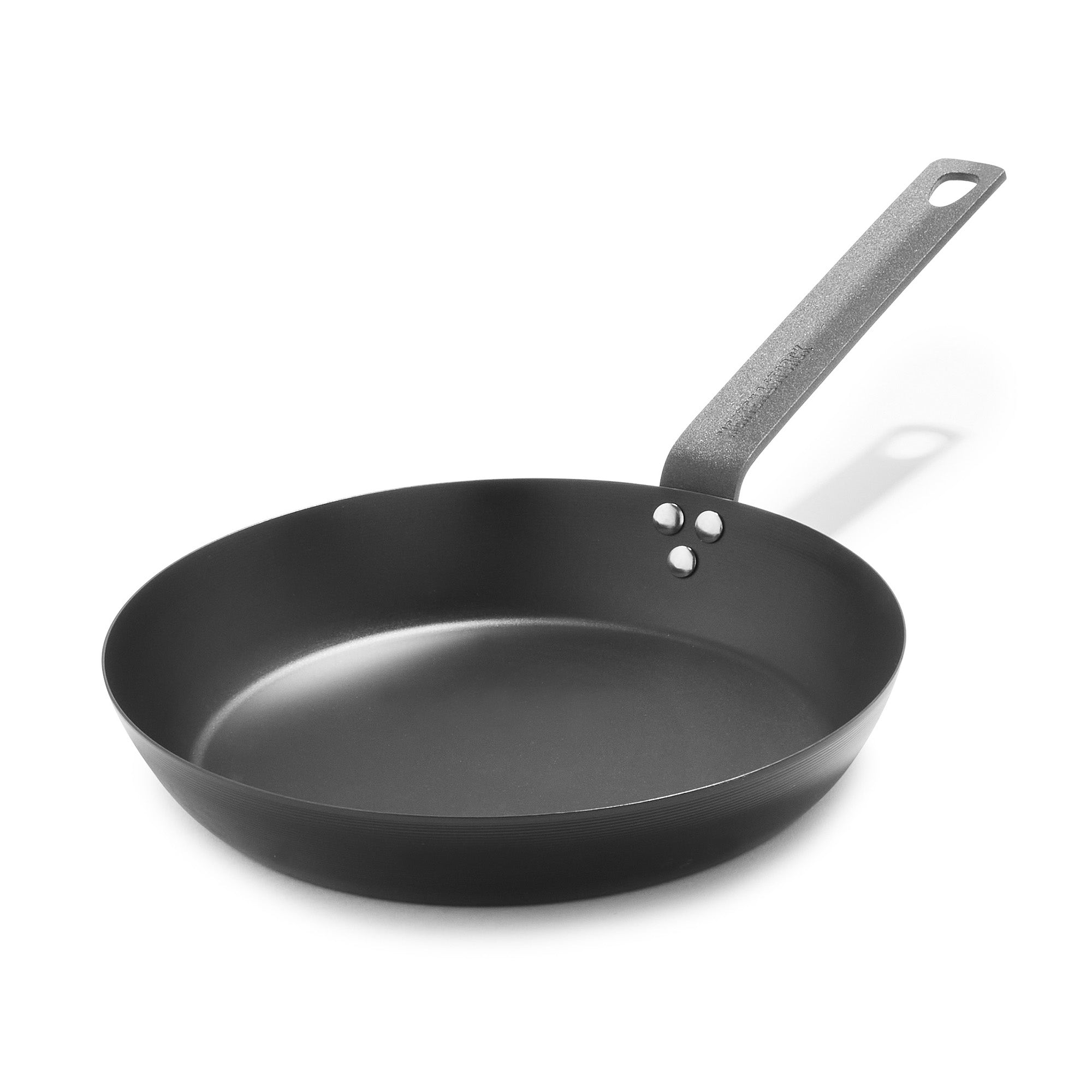 Merten & Storck Black Pre-Seasoned Carbon Steel 10-Inch Fry Pan, Black Fashion