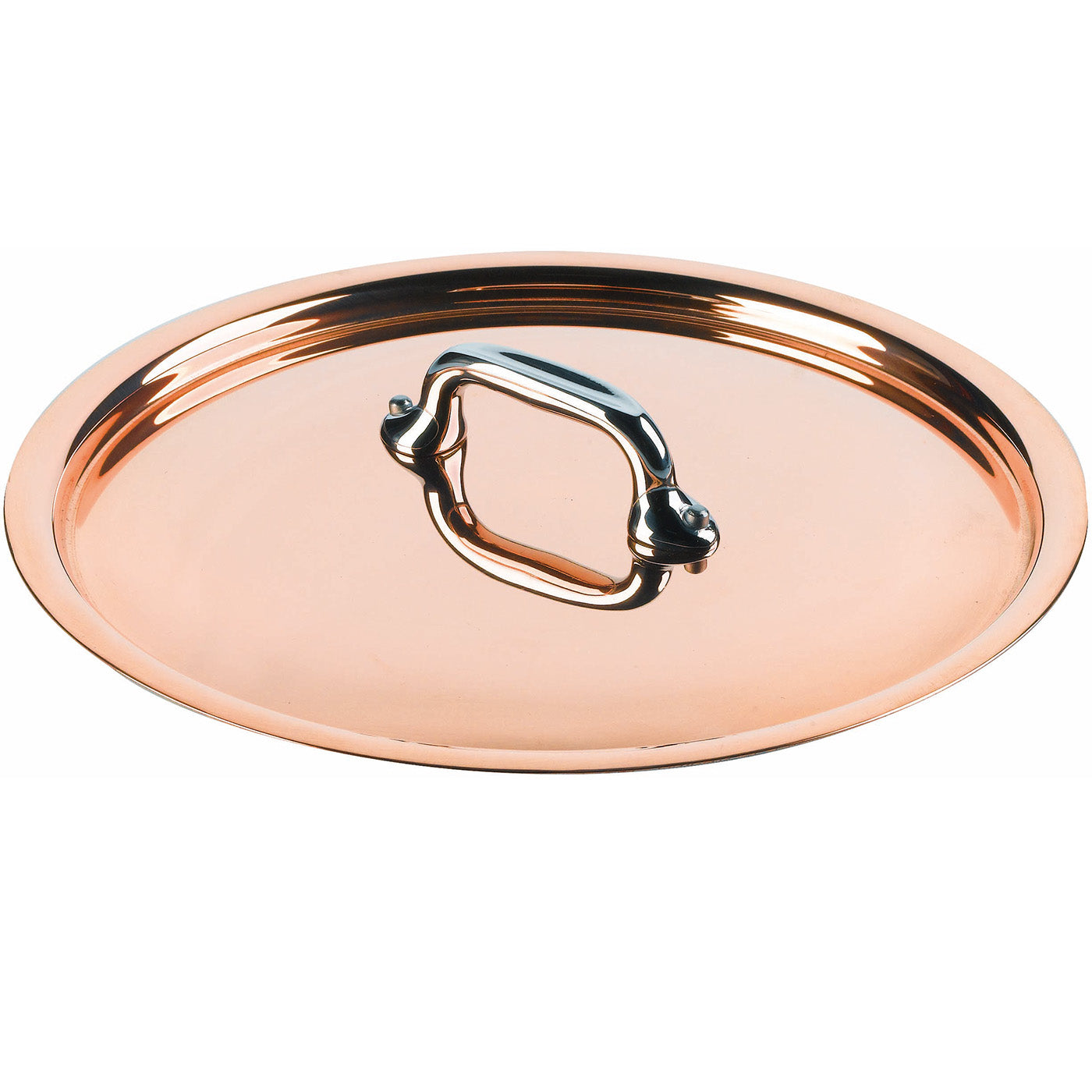 Mauviel M150S 12cm / 4.8 Inch Lid, Cast Stainless Steel Handle Fashion