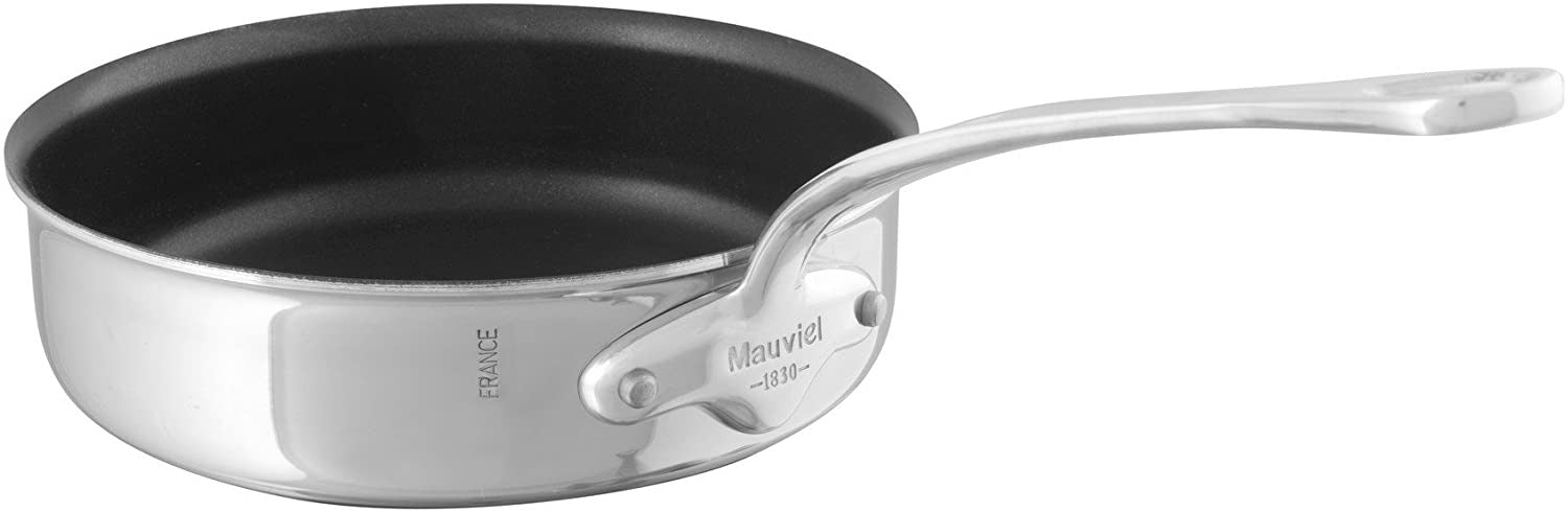 Mauviel M’Cook Stainless Steel Nonstick Saute Pan, 7.9 Inch Fashion