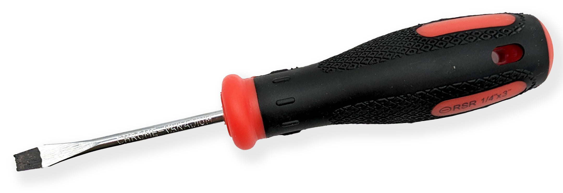 1/4″ x 3″ Slotted Screwdriver, Rubber Grip, Magnetic Tip, Shaft Length 3″ Fashion