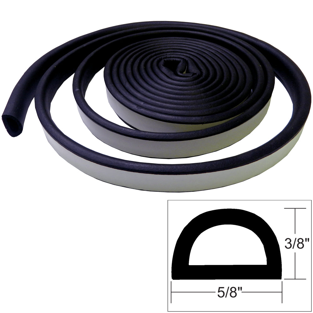 TACO Weather Seal – 10’L x 3/8″H x “W – Black [V30-0109B10-1] Fashion