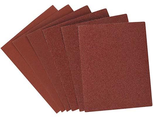 1/4 Assorted Sand paper, 60 Grit, 100 Grit & 240 Grit – 6 Pack on Sale
