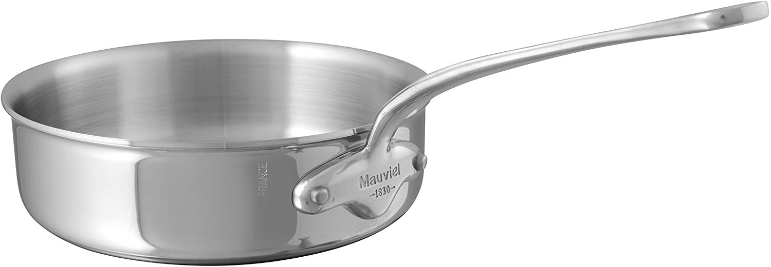 Mauviel M’Cook Stainless Steel Saute Pan, 6.3 Inch Fashion