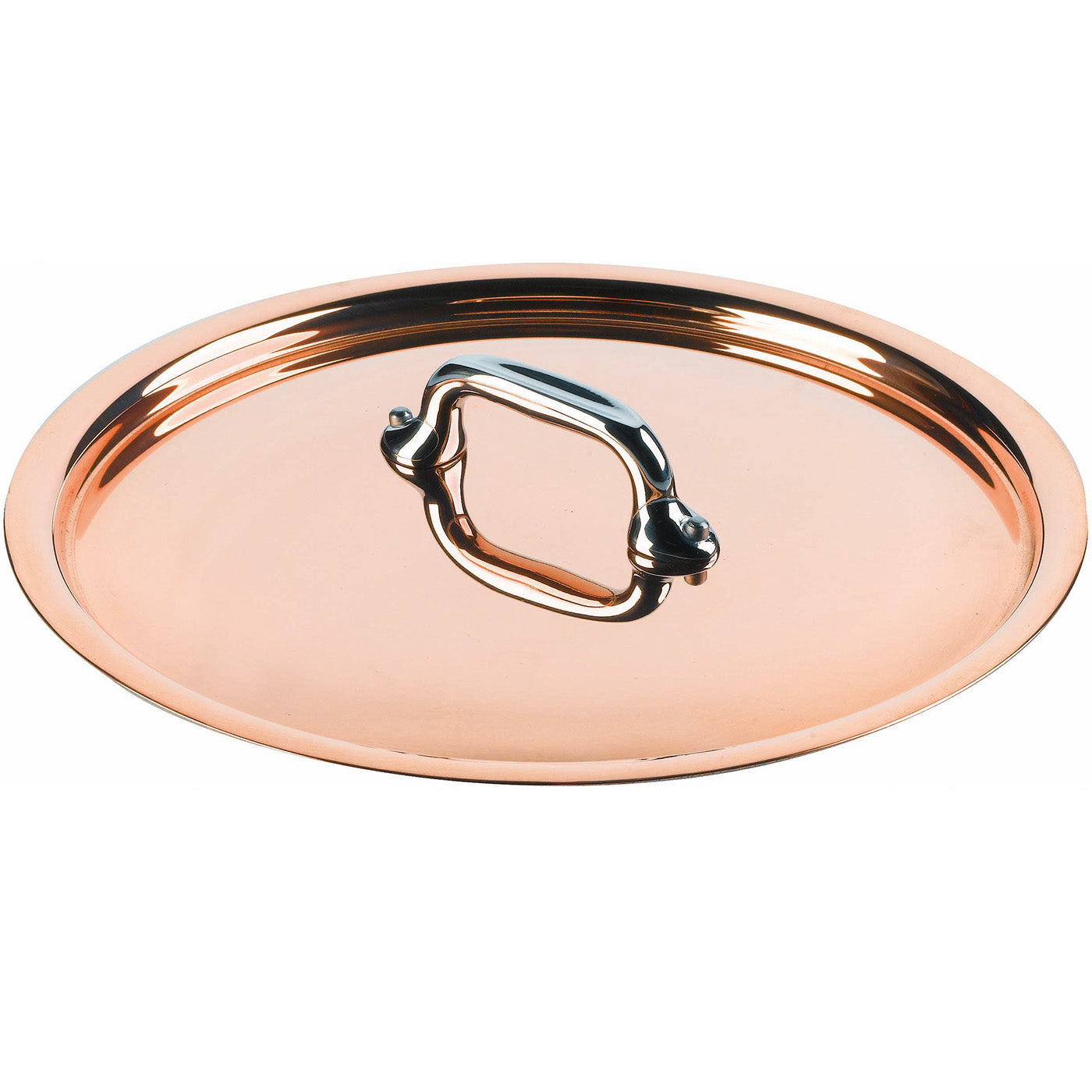Mauviel M150S 16cm / 6.3 Inch Lid, Cast Stainless Steel Handle Supply