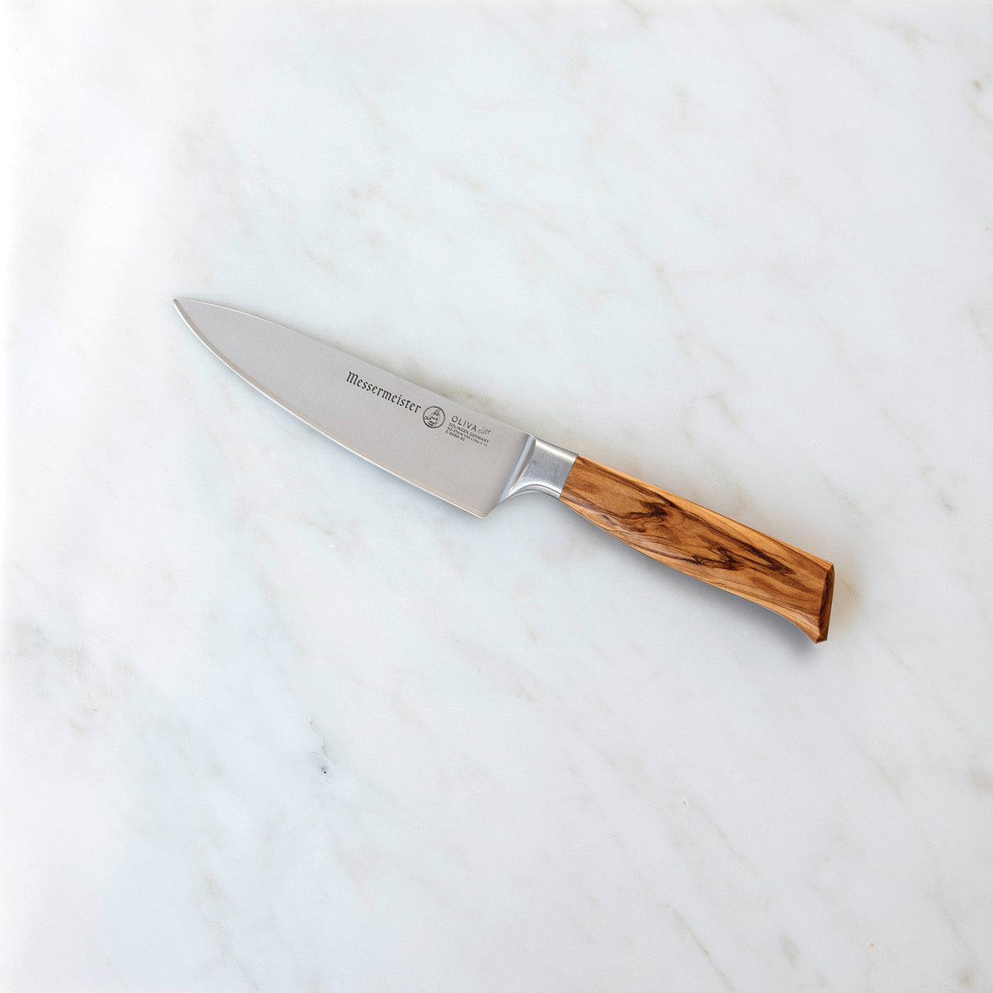 Messermeister Oliva Elite 6-Inch Stealth Chef’s Knife Hot on Sale