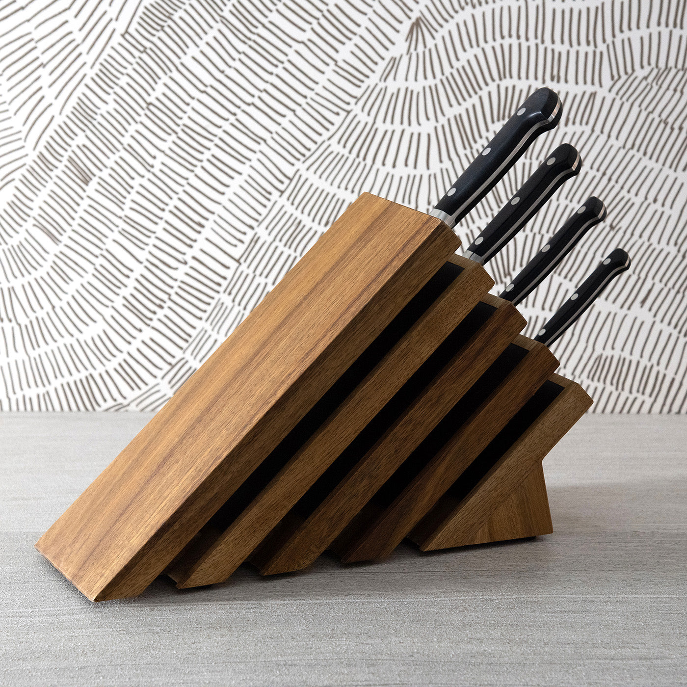 Messermeister Meridian Elite 5 Piece Next Level Knife Block Set Hot on Sale