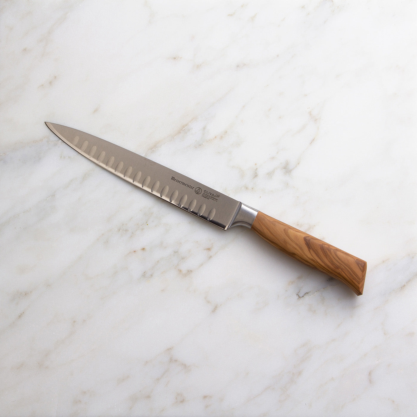 Messermeister Oliva Elite 8-Inch Kullenschliff Carving Knife Online