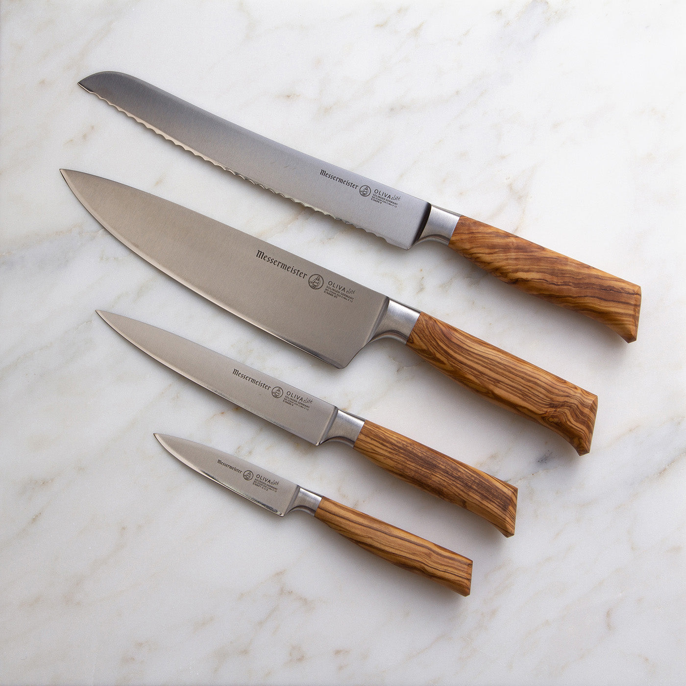 Messermeister Oliva Elite 4 Piece Gourmet Knife Set Discount