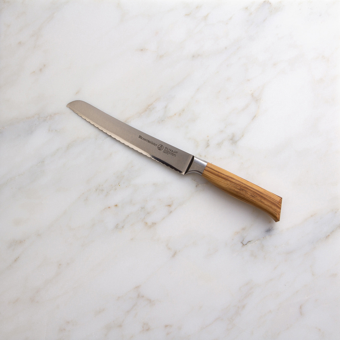 Messermeister Oliva Elite 6-Inch Reverse Scalloped Utility Knife on Sale