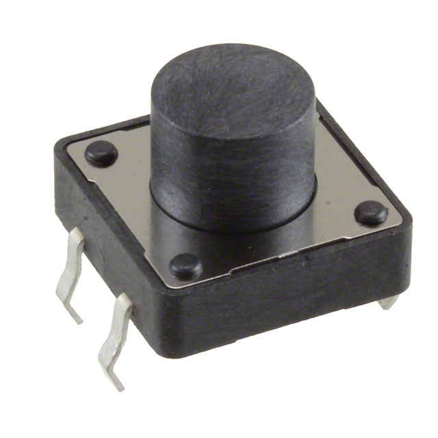 10 Pack Tact Momentary Switch, 12mm Square, 0.05A 12V, Button Height 1.5mm Supply
