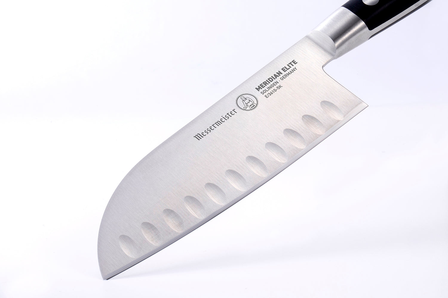 Messermeister Meridian Elite 5-Inch Kullenschliff Santoku Knife Online now