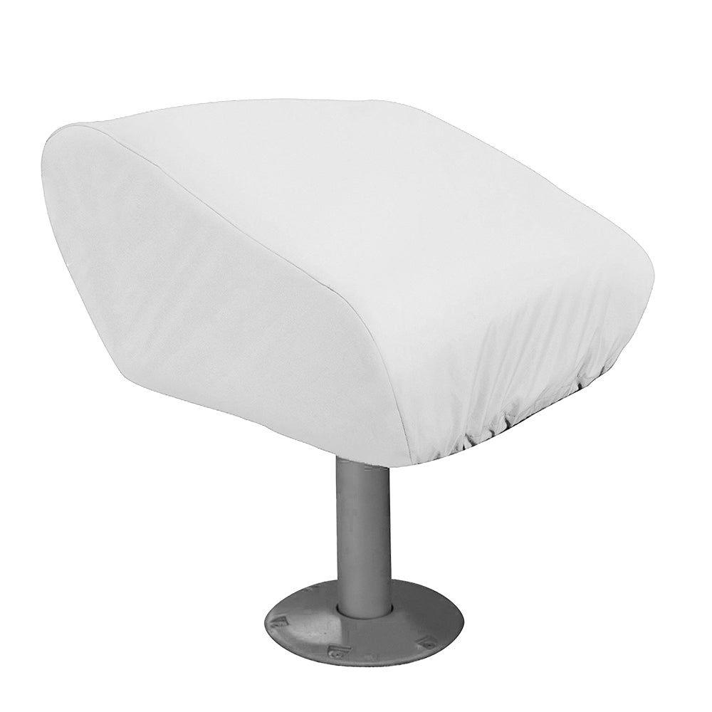 Taylor Made Folding Pedestal Boat Seat Cover – Vinyl White [40220] Online