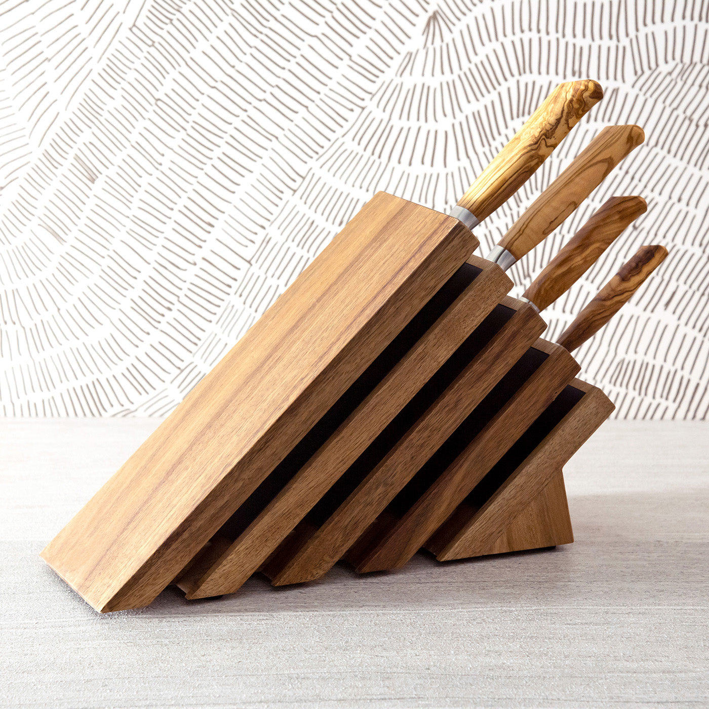 Messermeister Oliva Elite Next Level 5 Piece Knife Block Set Online Sale