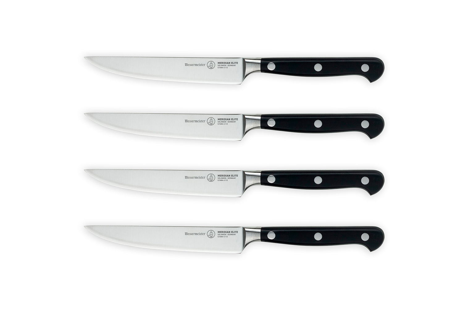 Messermeister Meridian Elite 4 Piece Fine Edge Steak Set Discount