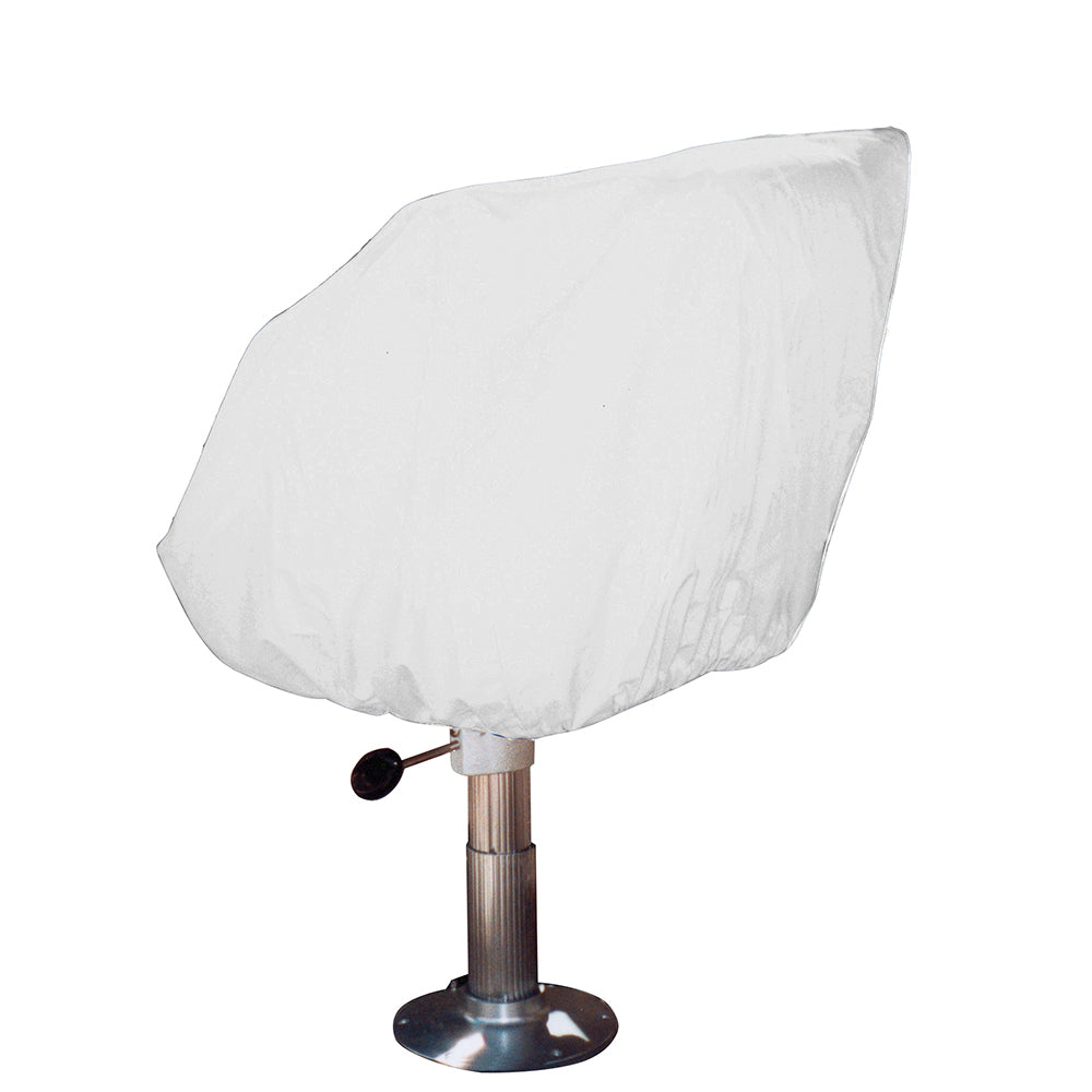 Taylor Made Helm/Bucket/Fixed Back Boat Seat Cover – Vinyl White [40230] Online Sale