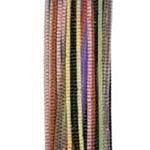 12″ Chenille Stems Striped Assorted Pack of 100 Hot on Sale