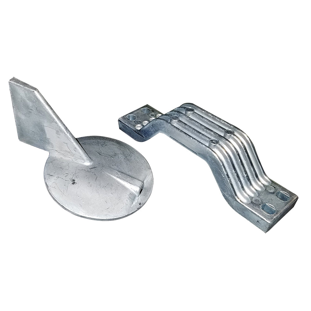 Tecnoseal Anode Kit w3/Hardware – Yamaha 150-200HP Left Hand Rotation – Zinc [21102] Hot on Sale