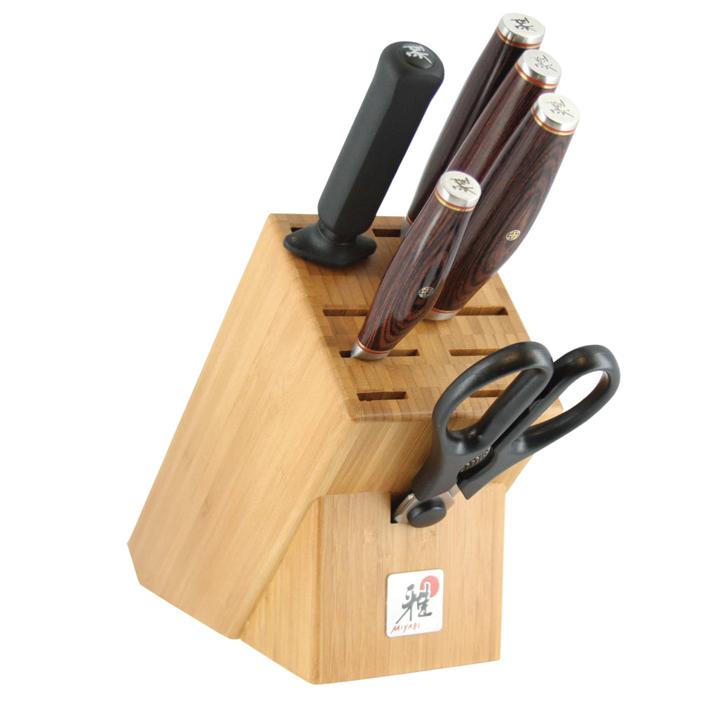 Miyabi 600MCT Artisan 7 Piece Knife Block Set Fashion