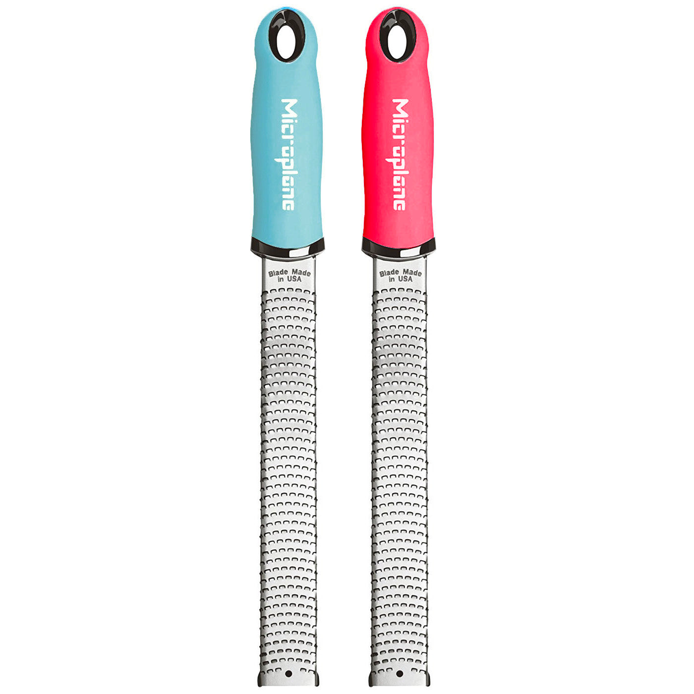 Microplane Premium Classic Zester Grater, Set of 2, Purist Blue & Rouge Online