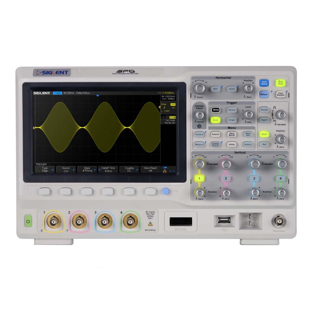 100MHz 2 CH SDS2102X Super Phosphor Oscilloscope on Sale