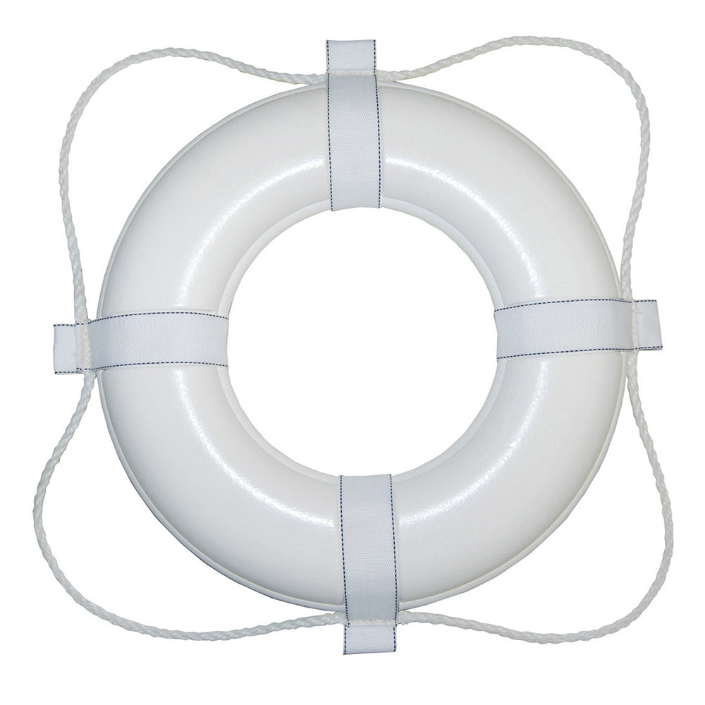 Taylor Made White 30″ Foam Ring Buoy w/White Grab Line [380] Online