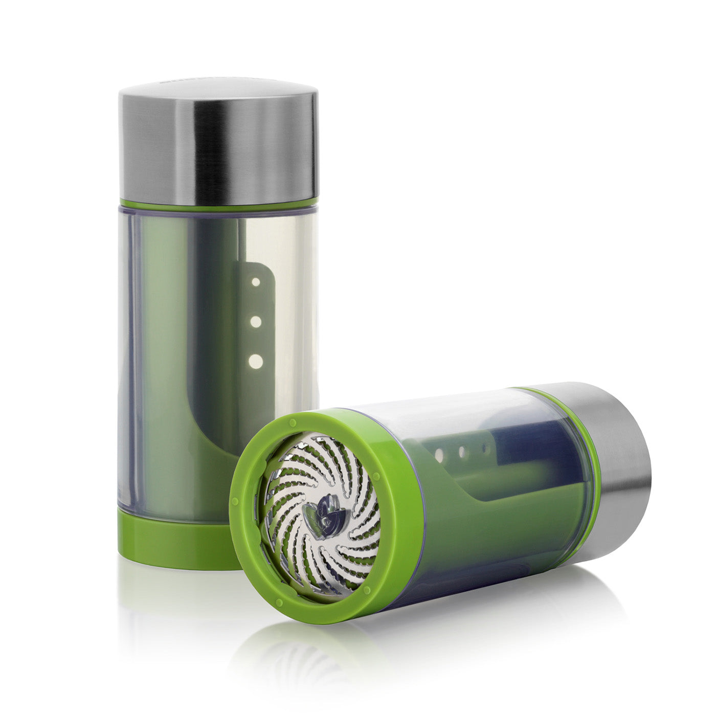 Microplane Stainless Steel Herb Mill 2.0, Green Discount