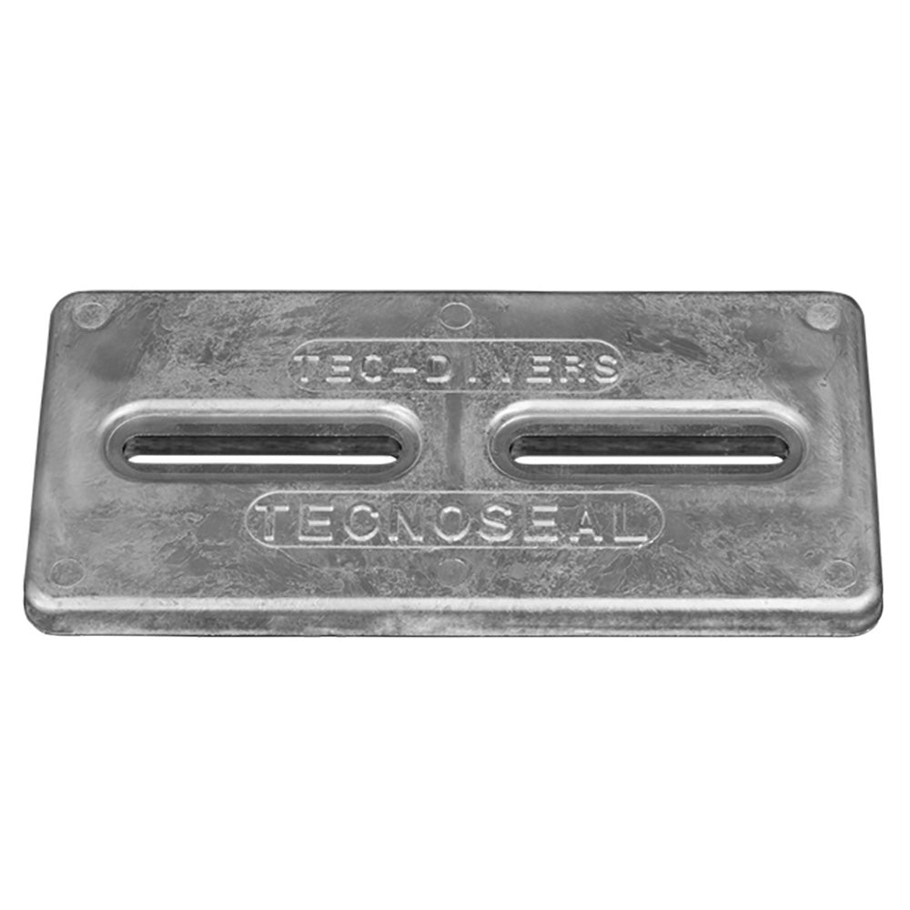Tecnoseal Rectangular Zinc Plate Anode w/Inserts – 12″ x 6″ x 1″ [TEC-DIVERSD] Online now