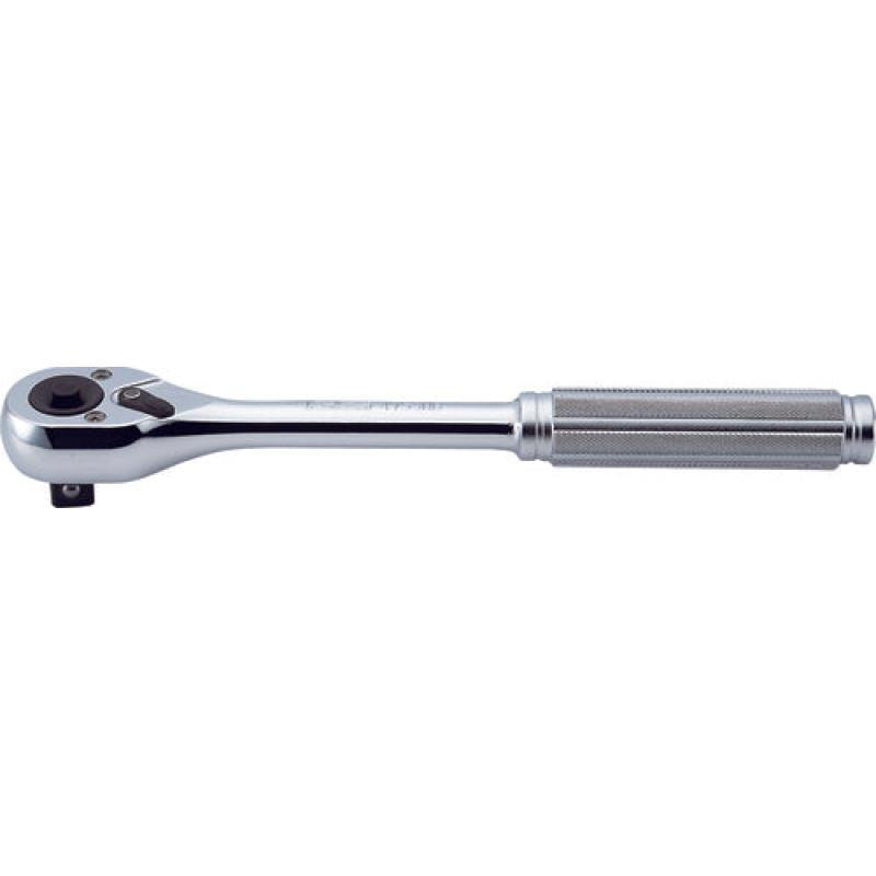 Ko-ken 4753PB 1/2″Sq. Dr. Ratchet Handle 24 Teeth L.250 mm Push Button Polished Handle Online now