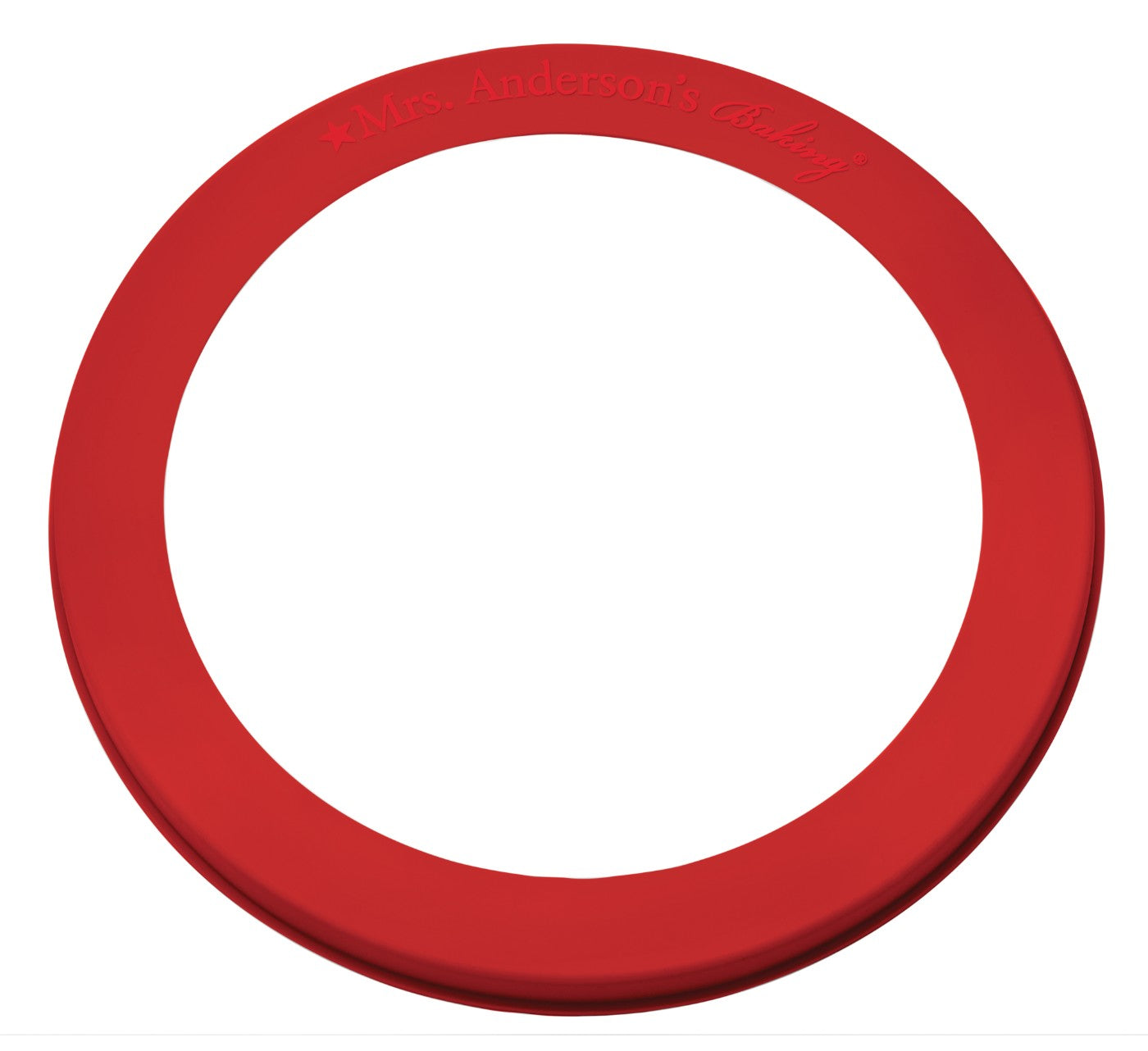 Mrs. Anderson’s Baking Silicone 10 Inch Pie Crust Shield, Red Online Hot Sale