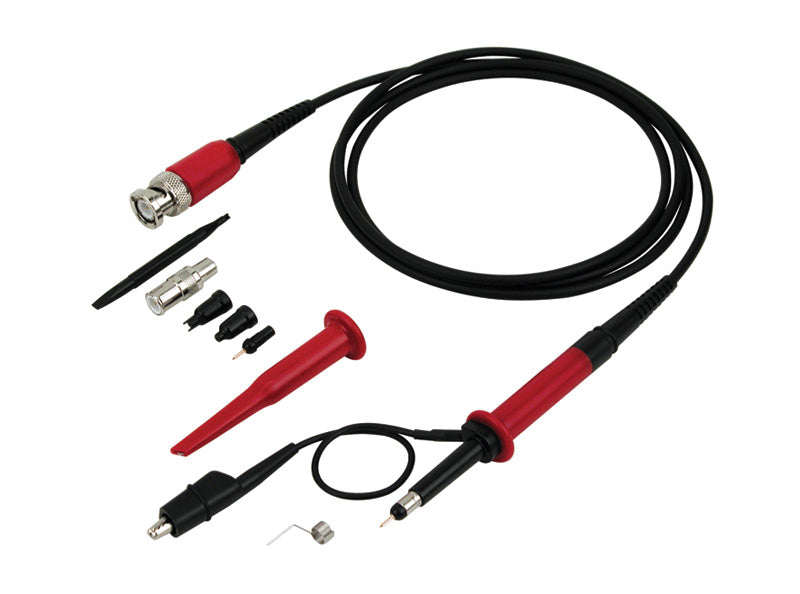 250 MHz Oscilloscope Probe with Accessories, Compensation range: 10 to 30pF Online Sale