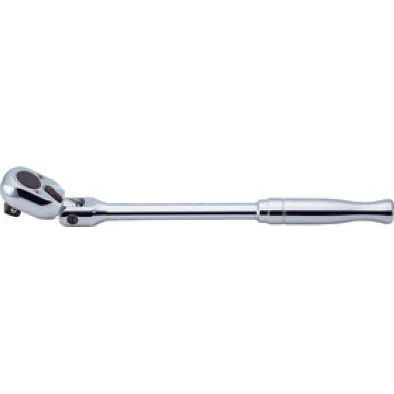 Ko-Ken 4774P 1/2 In Sq. Dr. Ratchet Handle 24 Teeth Flexible Head Length 330 mm Polished Handle Online Sale