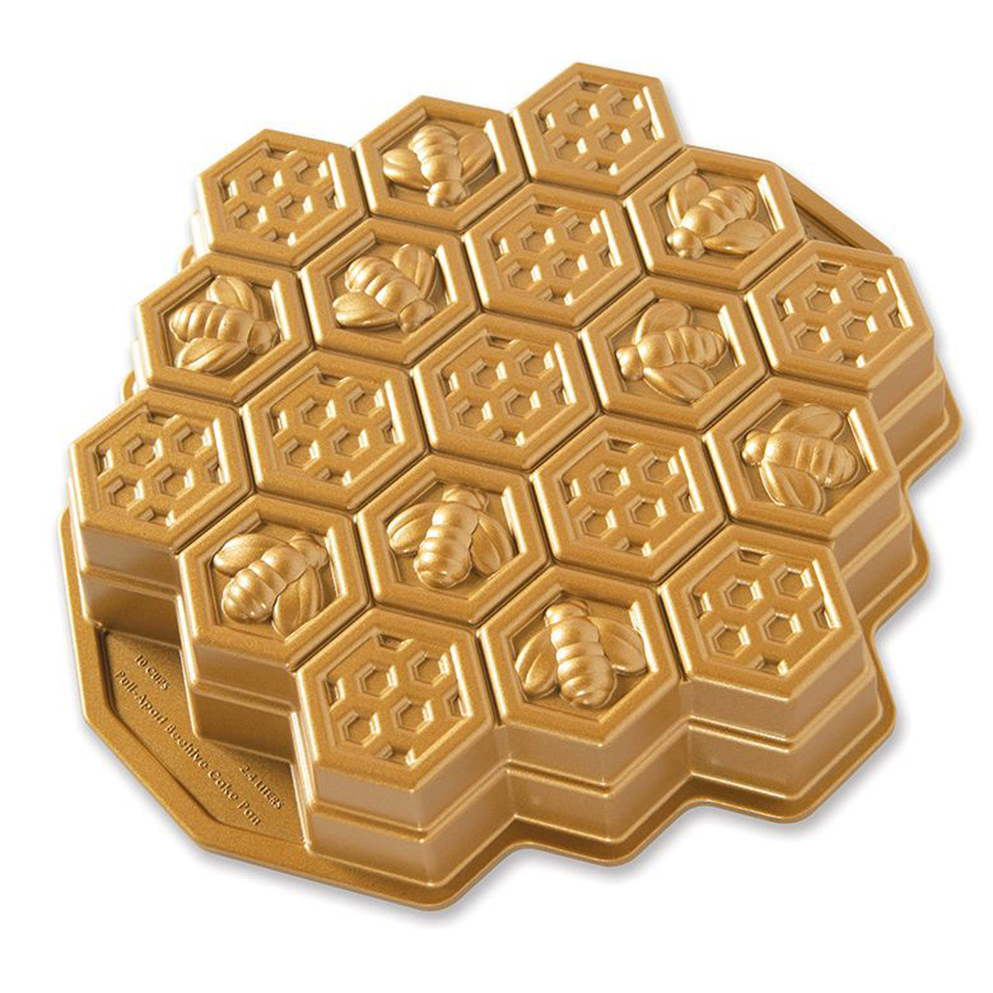 Nordic Ware Cast Aluminum Honeycomb Pull – Apart Pan, Gold Discount