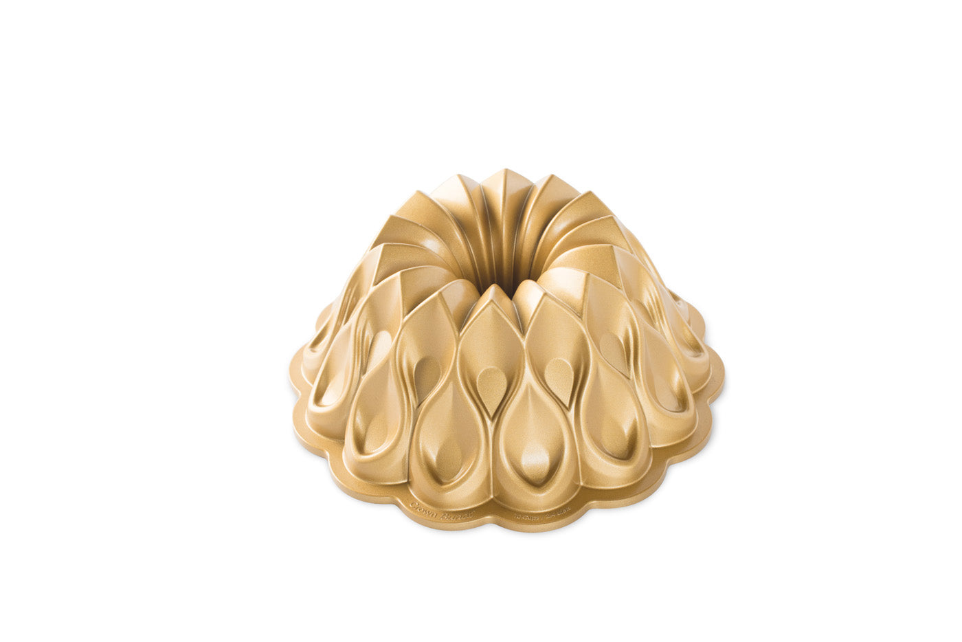 Nordic Ware Cast Aluminum Crown Bundt Pan, Gold on Sale