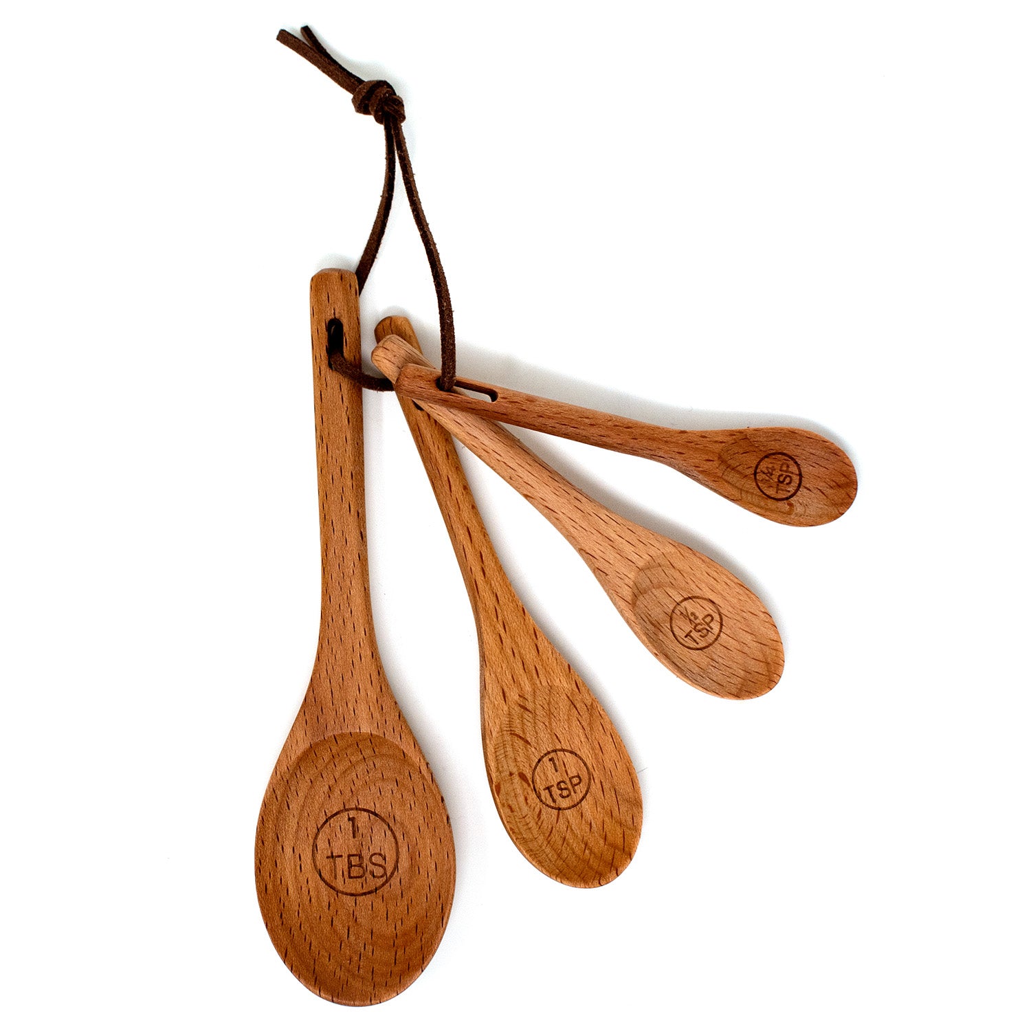 Norpro Beechwood Measuring Spoons, Set of 4 Sale