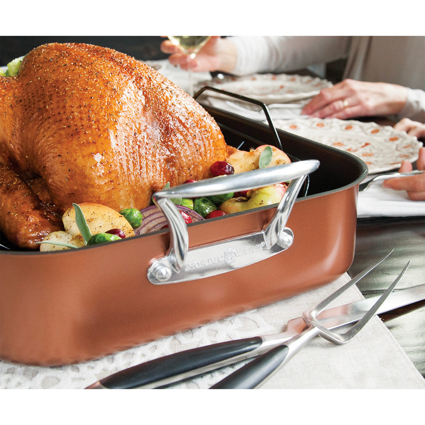 Nordic Ware Turkey Roaster With Rack Supply