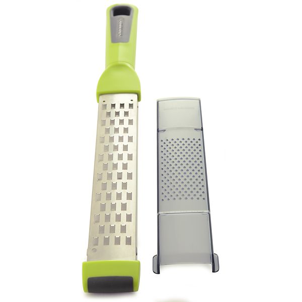 Norpro Dual Grater Zester with Storage Cover, Green Supply
