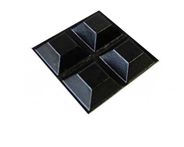 3M Bumpon Bumpers Tapered square .81 x .30 Inches Online