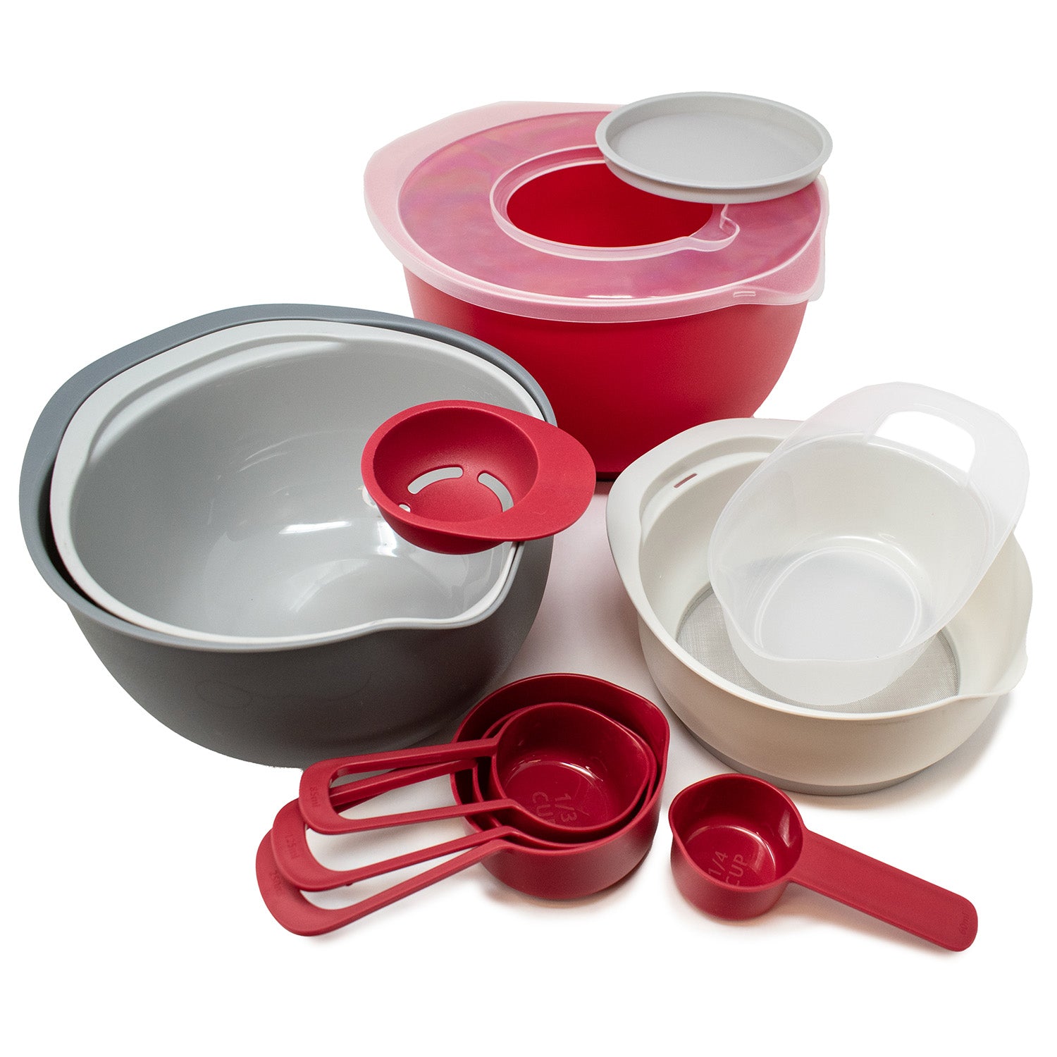 Norpro Nested Mixing Bowls and Measuring Cups, 12 Piece Set Online