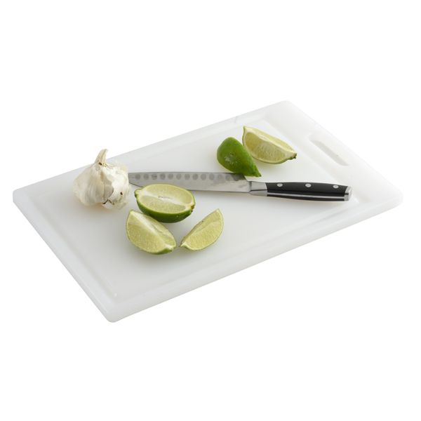 Norpro Professional 8.5-Inch x 14.5-Inch Cutting Board, White Supply