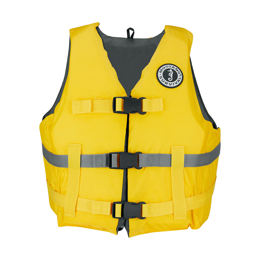 Mustang Livery Foam Vest – M/L – Yellow [MV7010-25-M/L] Online