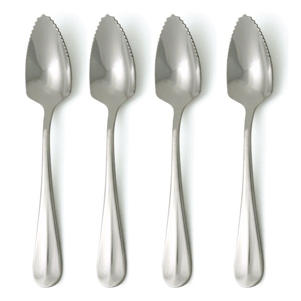 Norpro Stainless Steel Serrated Grapefruit Spoons, Set of 4 Supply