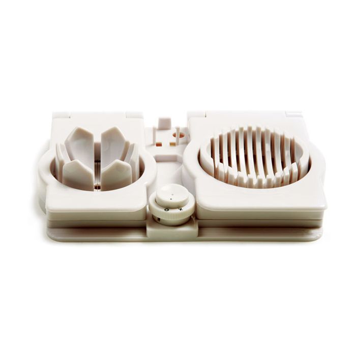 Norpro Multi Functional Egg Slicer, Wedger, Piercer and Garnish Tool, White Online Hot Sale