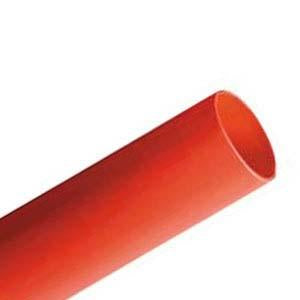 3M Polyolefin Shrink Tubing, 3/8″ Expanded I.D., 100 Feet Length, Red Online now
