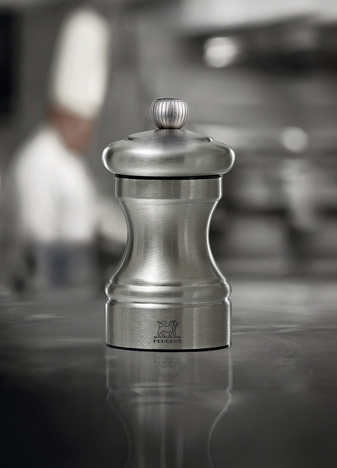Peugeot Bistro Pepper Mill, 4-Inch, Stainless Steel Online now