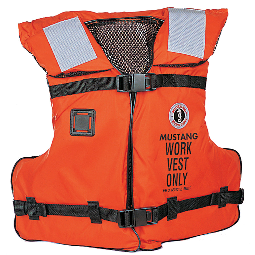 Mustang Type III/V Work Vest – Orange – Adult Universal [MV3192-2-0-16] Online Hot Sale