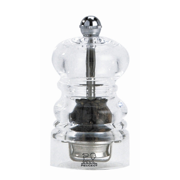 Peugeot Nancy Pepper Mill Acrylic, 4-Inch Clear on Sale