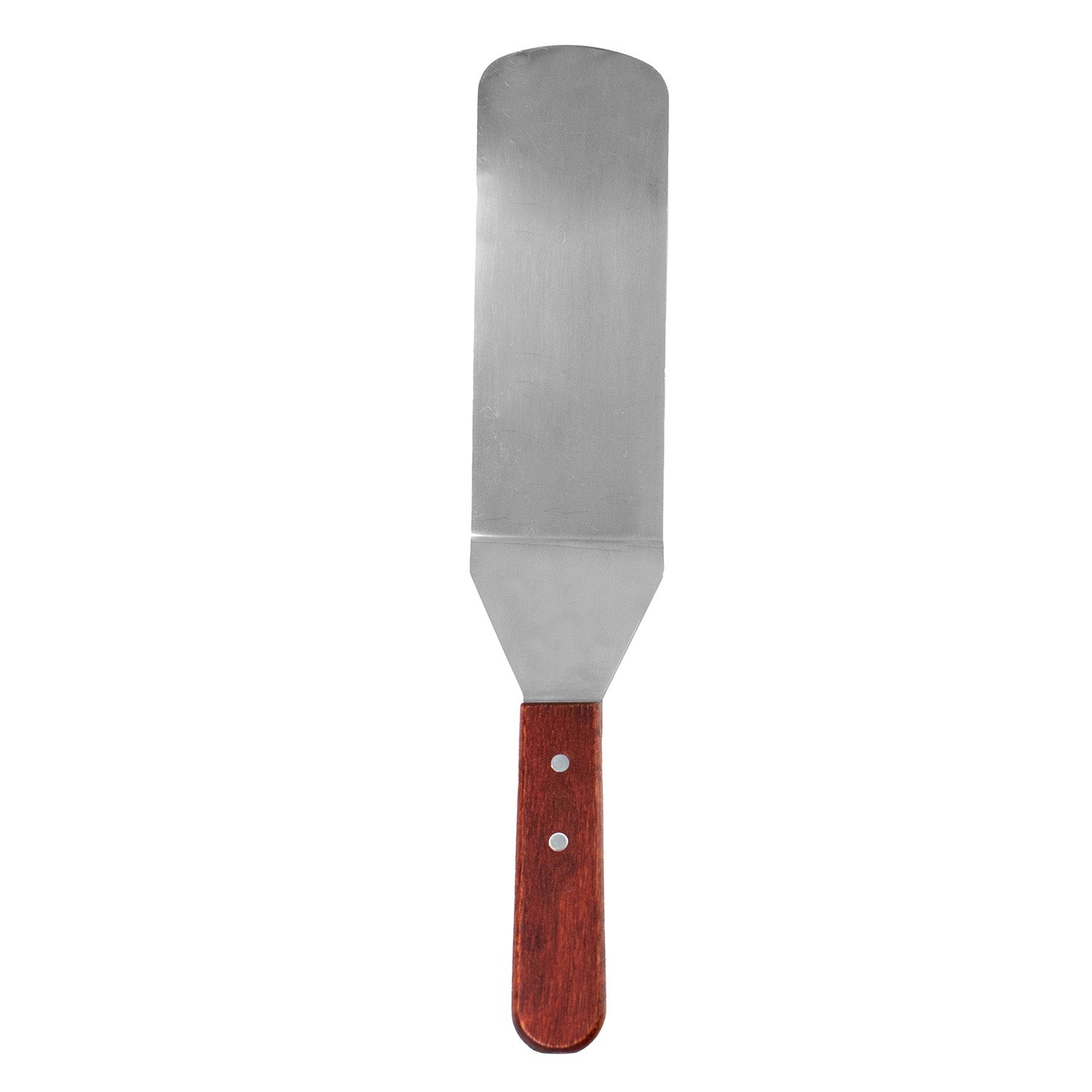 Norpro Stainless Steel Jumbo Solid Spatula with Mahogany Handle, 12-Inch on Sale