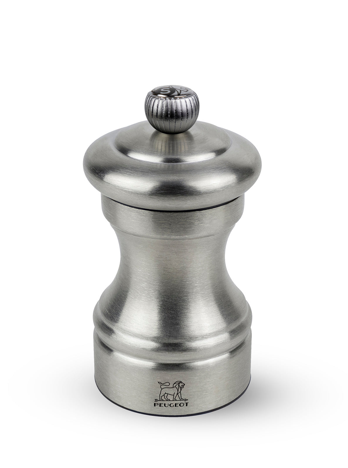 Peugeot Bistro Salt Mill, 4-Inch, Stainless Steel Online now