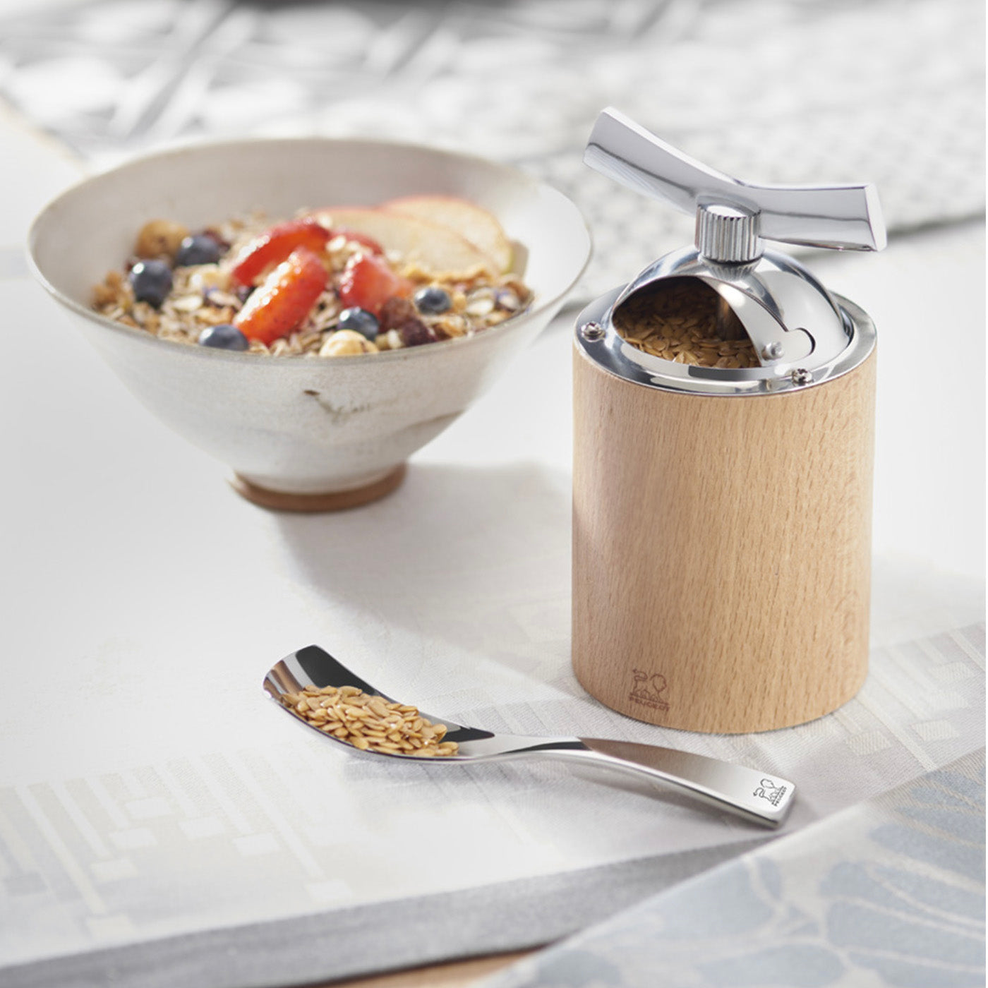 Peugeot Isen Flax Seed Mill, Natural on Sale